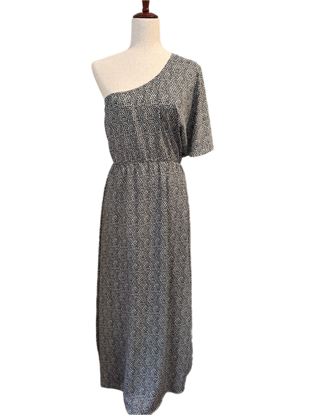 Bar III ⭐️ VGUC Animal Print One Shoulder Dress Size Small